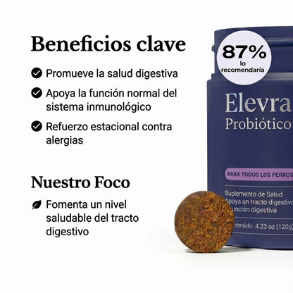 Snack Probiótico Perros