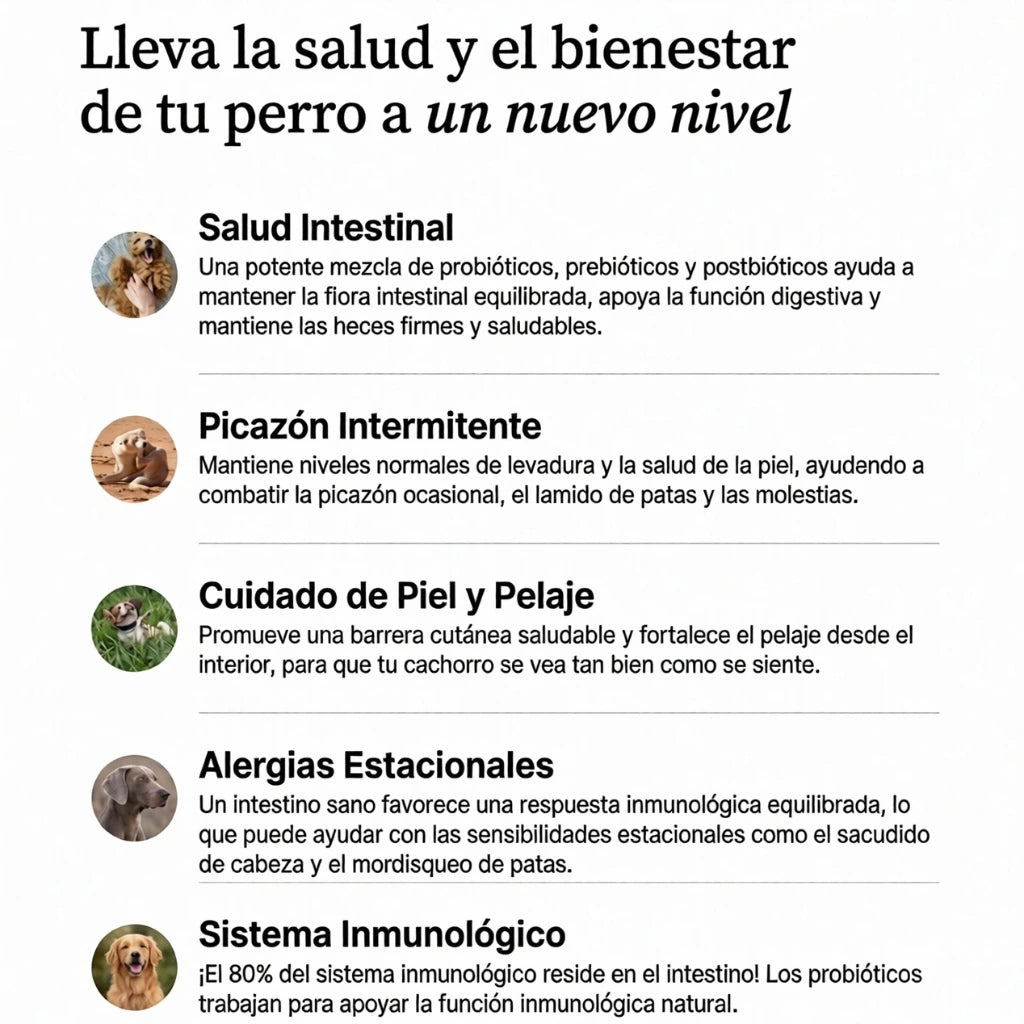 Snack Probiótico Perros